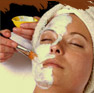 Cr�me sur le visage