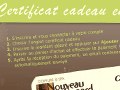 Certificats cadeau en ligne en 5 &eacute;tapes faciles